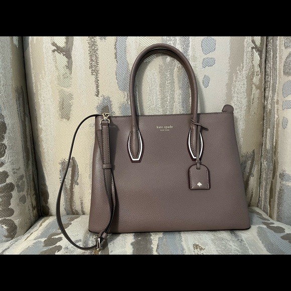 Final Price 🔥 Kate Spade, brown, with some burgundy in color. Perfect for Fall - Picture 9 of 15